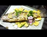 عکس مرحله 5 از دستور ماهی شکم پر