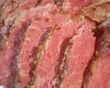 A picture of step 2 of Skye's first Cornbeef Briskets.