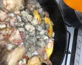 Foto del paso 5 de la receta: Arroz con pollo y gambas al aroma de tomillo