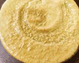 A picture of step 4 of Green moong Dosa.