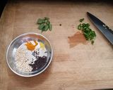 A picture of step 3 of Semolina and Vermicelli idli.