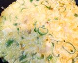 Foto del passaggio 5 della ricetta Pajeon - Pancake coreano con le foglie di porro