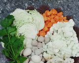 Foto langkah ke 1 dari resep Sop baso telur puyuh.