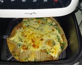 Pas rețetă Dietetic: pizza omletă la AirFryer 2 fotografie