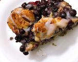A picture of step 5 of Blueberry Cinnamon Roll Bake#mycookbook.