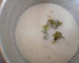 A picture of step 4 of Lauki raita.