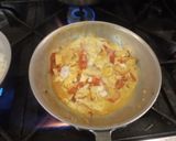 A picture of step 1 of Rattle Snake Fettuccine.