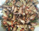Foto langkah ke 12 dari resep Cumi asin pedas.
