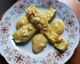 Fetasajtos burgonyával töltött cukkini (laktózmentes) recept fázis 7 fotója