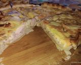 Foto del paso 7 de la receta: 🥧Tarta súper rápida de atún queso y huevo.(Sin verdura 😀)