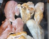 Foto del paso 1 de la receta: Pechugas al verdeo en la Planchetta ¡Mega fáciles y rápidas!
