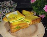 Foto langkah ke 4 dari resep Green Tea Toast.