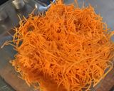 Une image de l'étape 5 de Salade de puntarelle carottes et citron.