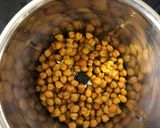 A picture of step 1 of Chana Kofta curry.