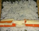Foto langkah ke 6 dari resep Crabstick sushi mudah (cemilan malam).