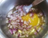 A picture of step 2 of Boiled Egg Omelette.
