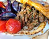 صورة لخطوة 2 من وصفة مشاوي كباب لحمة بالفرن 😋