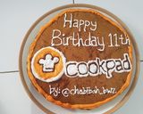 Foto langkah ke 7 dari resep Toast ala Roti Boy versi Bday Cake Simple with WhipCream.