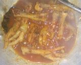 Foto langkah ke 7 dari resep Ceker ayam pedas.