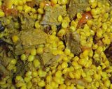 A picture of step 1 of Beef shami kabab.