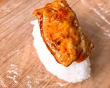Hình bước làm 3 của món Sushi Gan Cá Monkfish