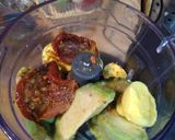 A picture of step 2 of Deviled Eggs with Avocado.