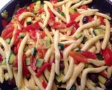 Foto del passaggio 9 della ricetta Filei calabresi con crema di salmone affumicato e verdure