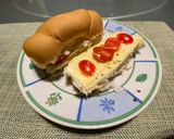 Foto del paso 1 de la receta: Sándwich fácil y fresquito 🍃