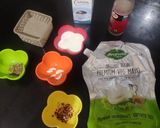 A picture of step 1 of Creamy Garlic Dip.