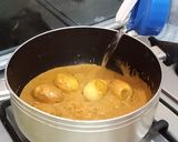 A picture of step 9 of Egg Masala Curry.
