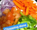 A picture of step 2 of Kathi Rolls (Frankie Veggies).
