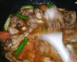 A picture of step 9 of Cholistani chicken khrdai.