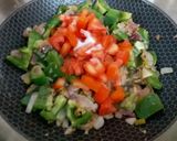 A picture of step 4 of Tawa Paneer.