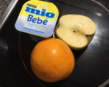 Foto del paso 1 de la receta: 1ª Papilla con yogur y fruta 👶🏼🍎🍊