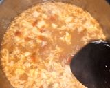 A picture of step 8 of Schezwan Soup.