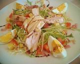 Foto del paso 9 de la receta Ensalada de pollo con escarola rizada