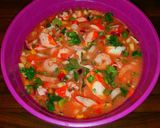 A picture of step 7 of Mike's Coctel de Camarones [mexican shrimp cocktail].