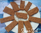 A picture of step 4 of 20 minutes Amaranth Chocolate Bars.