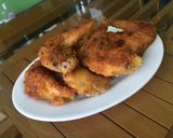 Hình bước làm 3 của món Cánh gà chiên