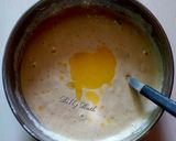 A picture of step 5 of Urad dal jaggery cake baked poda pitha.
