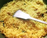 A picture of step 7 of Plain Pulao.