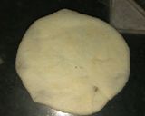 A picture of step 3 of Aloo kachori.