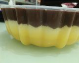 Foto langkah ke 15 dari resep Pudding Busa Jeruk Lapis Coklat.