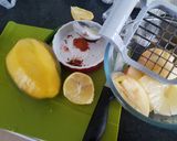 A picture of step 1 of Sweet and tangy fruit salad.