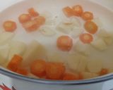 A picture of step 1 of Lentil Soup.