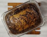 Foto del paso 8 de la receta: 🍌 🍫 Budín de banana marmolado con chips de chocolate 🍫 🍌 Fácil y saludable 🌀 en licuadora