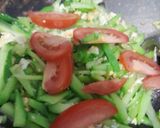 Foto langkah ke 5 dari resep Tumis Labu Siam Orek Telur.