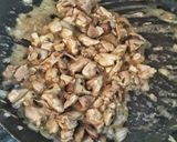 Foto del paso 3 de la receta: Calabaza rellena de pollo(c/ salsa de champignon mostaza y miel)