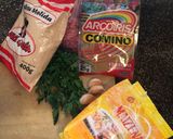 Foto del paso 1 de la receta: Arroz quesú con albóndigas en salsa a la bologñesa