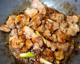 A picture of step 3 of Braised Pork Ribs with Pumpkin.